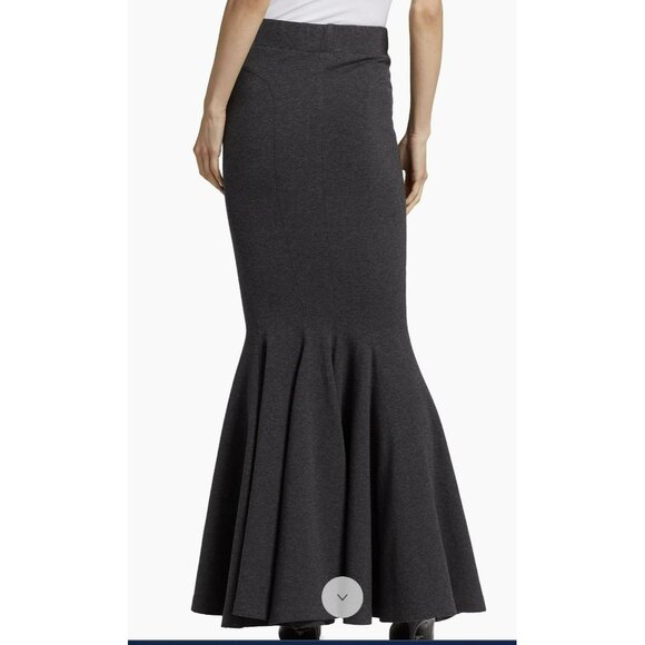 Norma Kamali Jersey Fishtail Maxi Pull On Skirt Size Small NWT - Picture 4 of 9